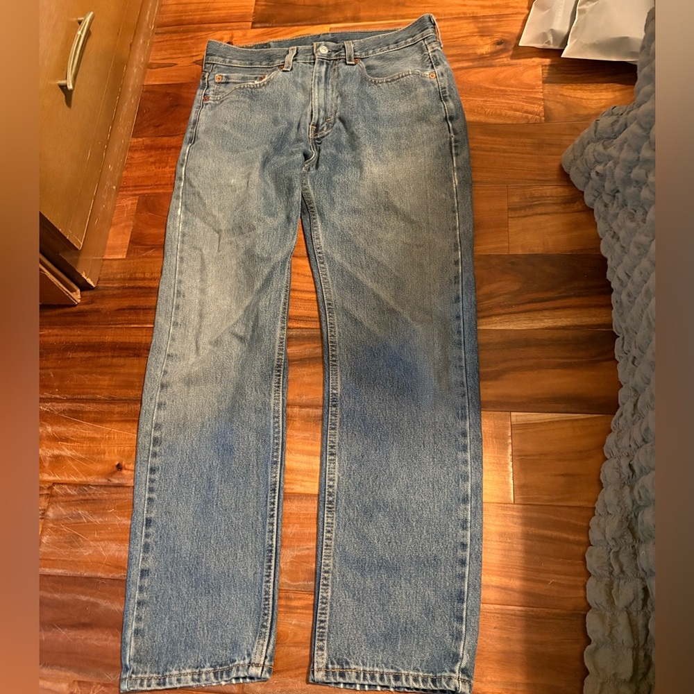 Levi’s‎ 505 Jeans Men’s 32x32 Medium Wash Straight Leg Denim (0400)